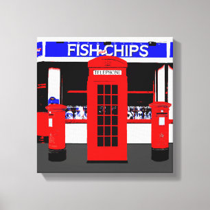 Iconos ingleses lienzos de arte moderno