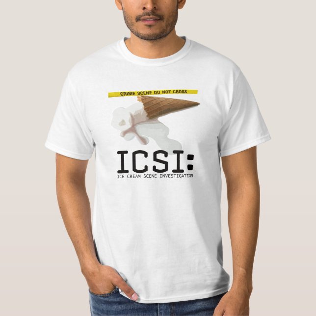 ICSI: Camiseta divertida de la investigación de la (Anverso)