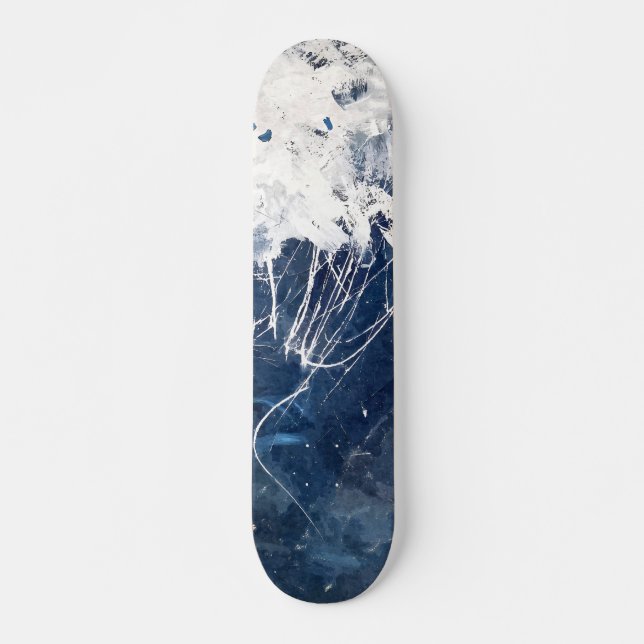 Icy Blue Mountain Summit Skateboard (Anverso )