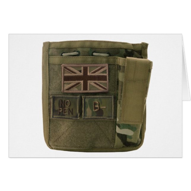 id admin pouch ejército británico (Anverso (Horizontal))