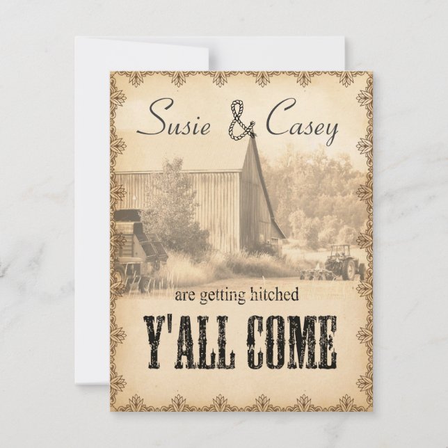 Id. de invitación de boda de todos ustedes651 (Anverso)