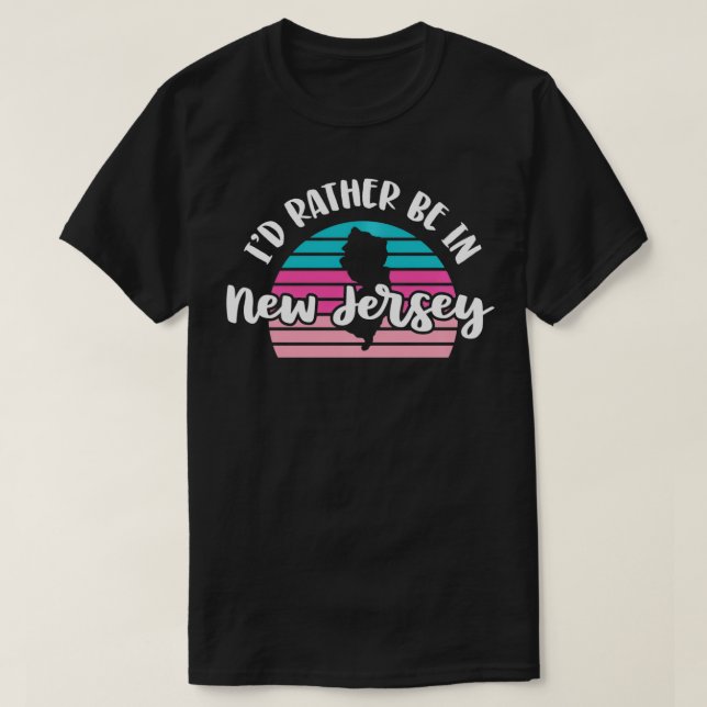 I'd Rather Be In New Jersey Pullover  (Diseño del anverso)