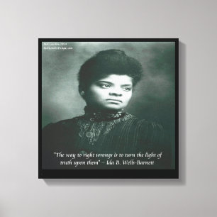 Ida B Wells Encontrando la Verdad Impresión en Lie