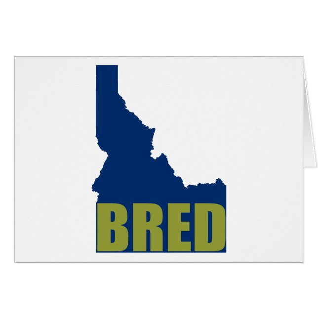 Idaho Bred (Anverso (Horizontal))