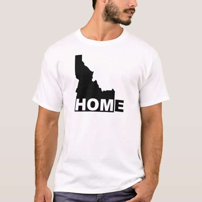 Idaho Hogar Alejado De Los Tees De Camisetas Estat (Anverso)