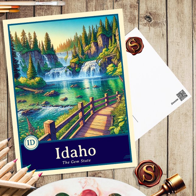 Idaho | Postal con cubierta de estilo anime (Subido por el creador)