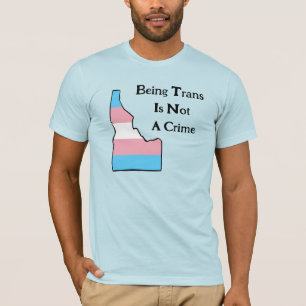 Idaho Trans Orgullo Personalizable No Una Camiseta