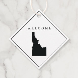 Idaho Welcome Bag Gift Etiqueta para el fin de sem