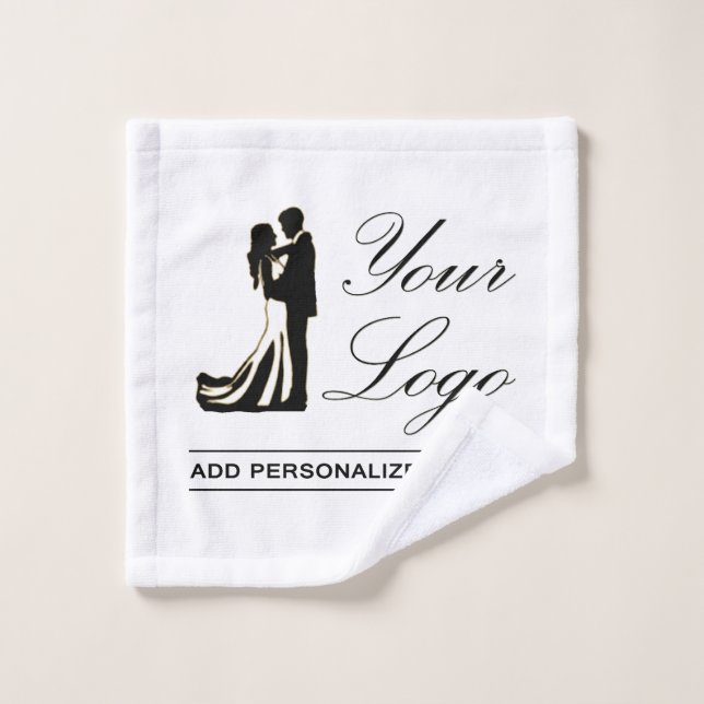 Idea de boda personalizada Agregar su diseño (Toallita)