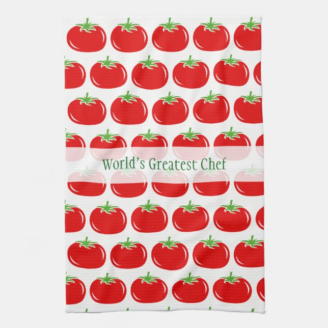 Idea de encargo del regalo de la toalla de cocina (Vertical)