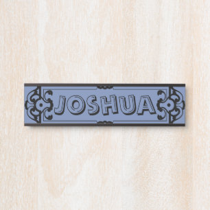 Idea de la placa del nombre de la puerta del