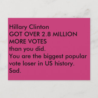idea de la postal tristeza de trump