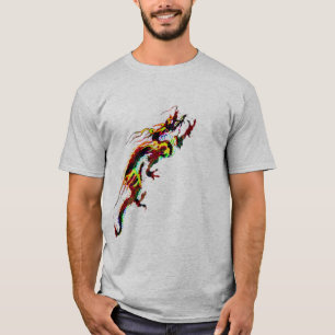 Idea de regalo de camisetas de diseño de dragón de