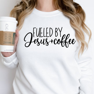 Idea de regalo de Jesús y café sudaderas