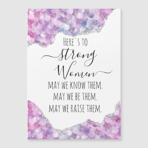 Idea de regalo de Purpurina de sirena morada y ros