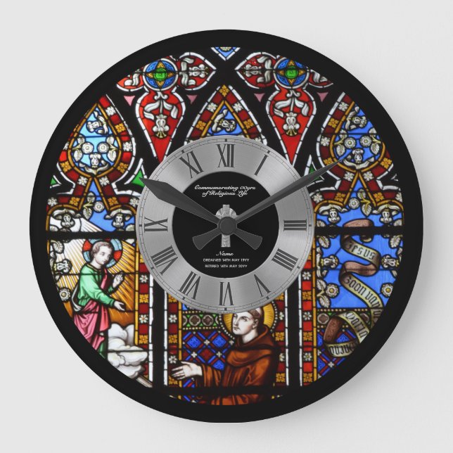 Idea de regalo de retiro de sacerdotes - Reloj con (Anverso)