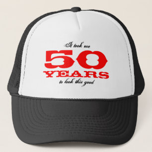 Idea de regalo por cumpleaños número 50  Gorra con