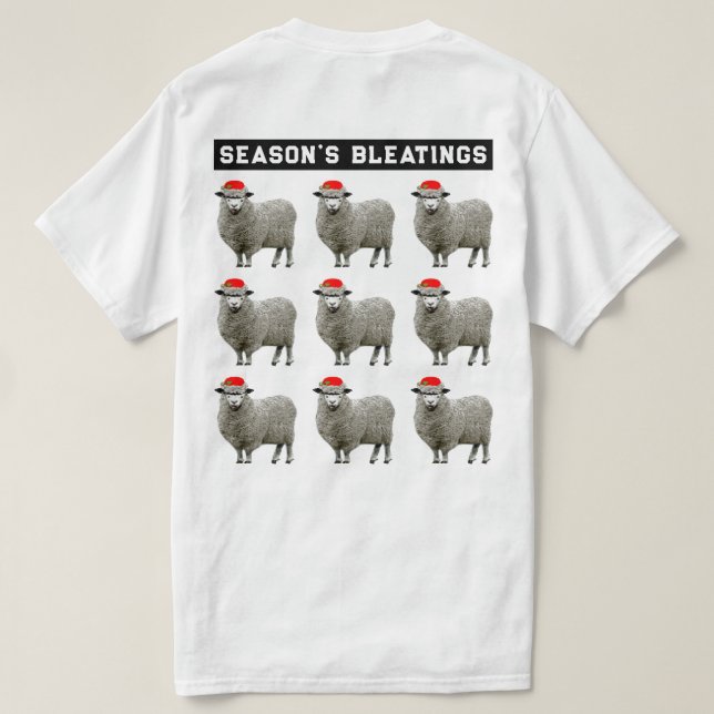 Idea de suéter para Navidades feos (Reverso del diseño)