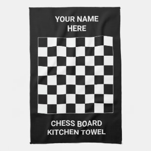 Idea del regalo de la toalla de cocina del tablero
