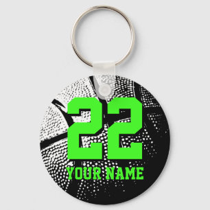 Idea del regalo del llavero del baloncesto para