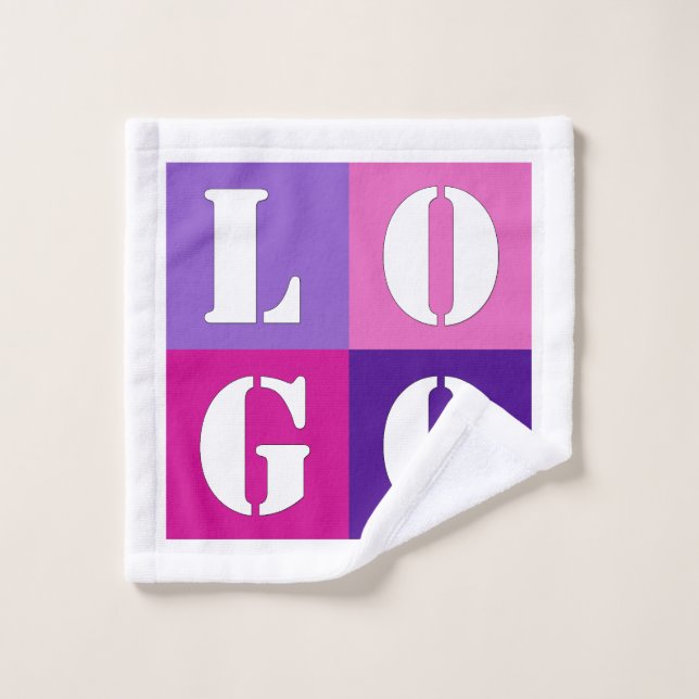 Idea Personalizado Boda simple y elegante (Toallita)