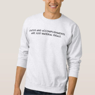 Ideales materiales Camisas sudaderas básicas de lo