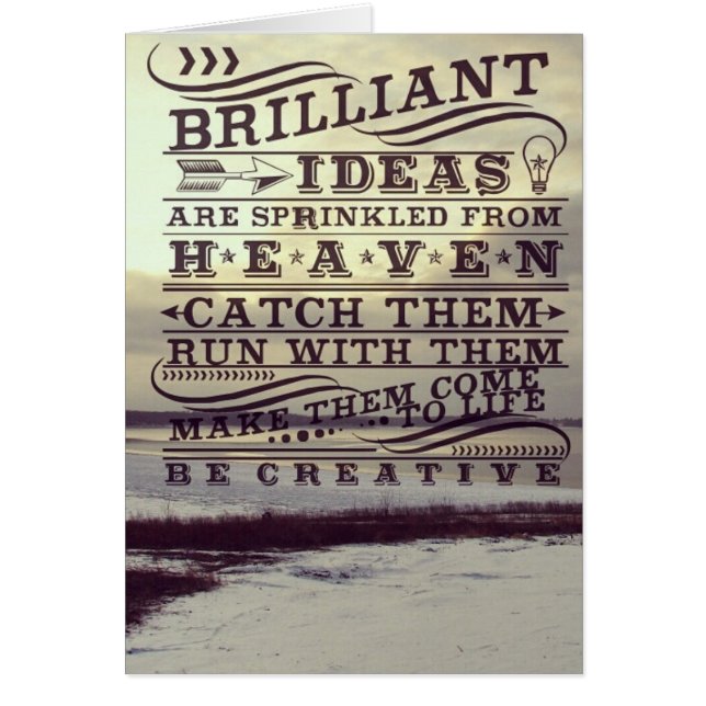 ideas brillantes (Frente)