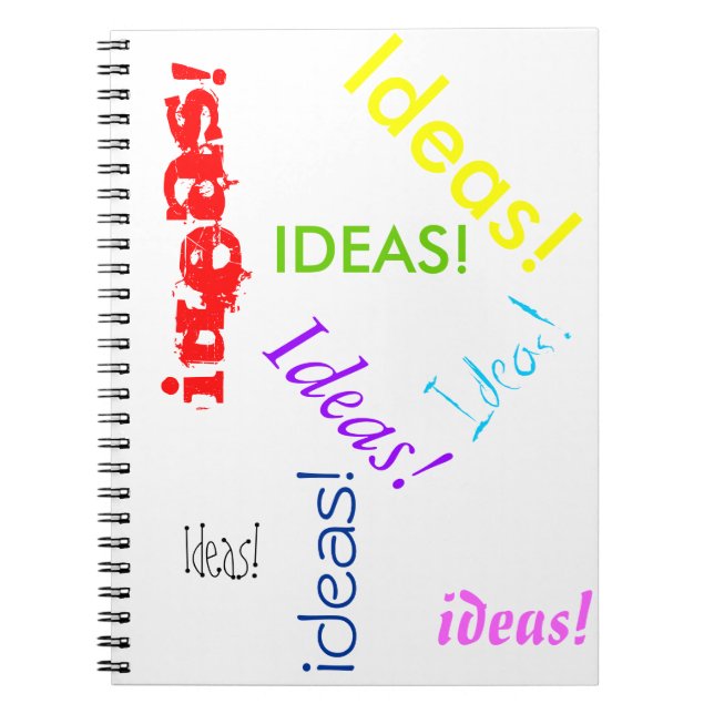 ¡Ideas! Cuaderno (Frente)