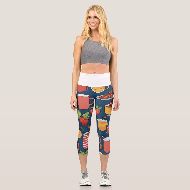 Ideas de regalos de leggings Capri de café Mood (Anverso)