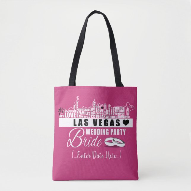 Ideas del regalo de boda de Vegas - bolso de la (Anverso)