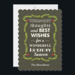 Ideas más cálidas y mejores deseos tarjetas de vac<br><div class="desc">pensamientos más cálidos y mejores deseos,  bayas,  adorno,  hojas</div>