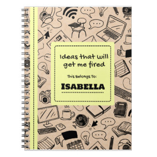 Ideas Que Me Conseguirán Un Cuaderno De Espiral Gr