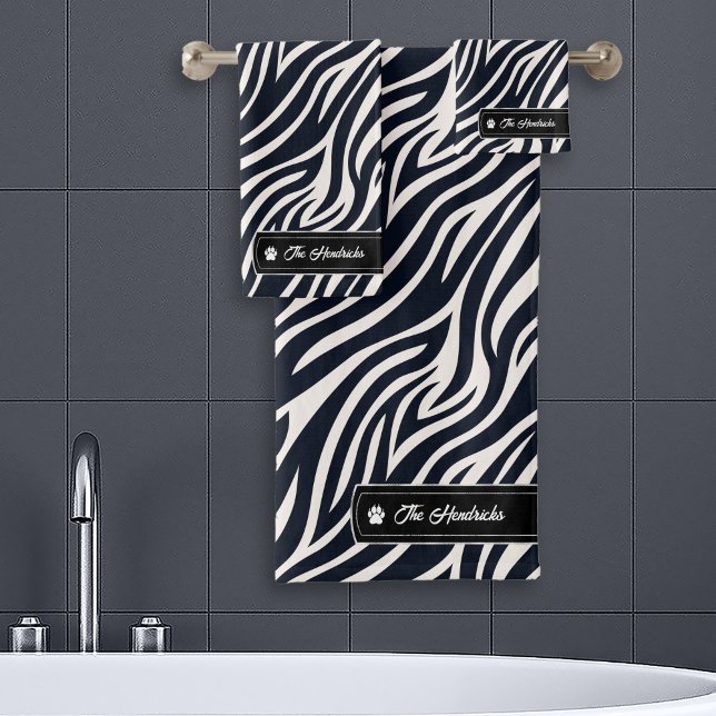 Ideas silvestres Etiqueta de plata Zebra blanca y  (Subido por el creador)