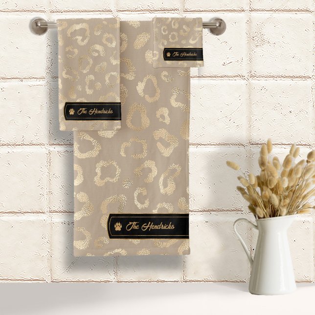 Ideas silvestres Glam Leopard Spots Taupe ID1160 (Subido por el creador)