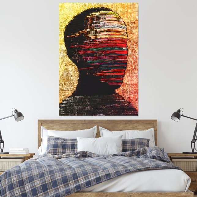 Identidad Fragmentada – Arte Abstracto Colorido co (Insitu(Dormitorio))