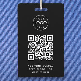 Identificación Código QR de Insignia de Evento | Tarjeta de Ident