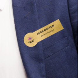 Identificación de empleado hecha a medida: Logotip