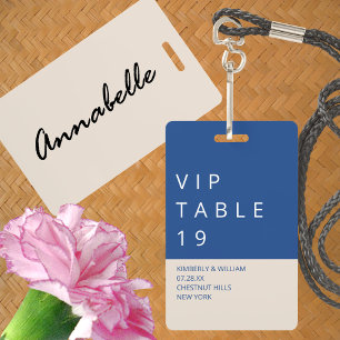 Identificación Favor de boda o tarjeta de lugar Marseille Bleu Cu