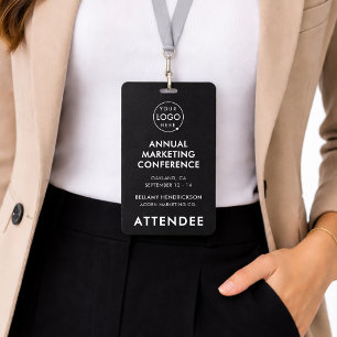 Identificación Insígnia de evento 4x6 Tarjeta de acceso al cale