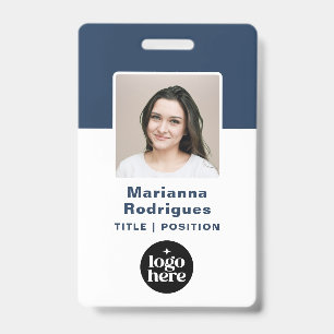 Identificación Logotipo Corporativo Foto Tarjeta de Identificació