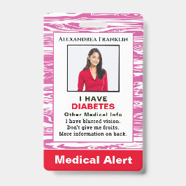 Identificación Personalizado fotográfico de tarjeta de identifica