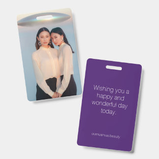 Identificación Tarjeta de Día Feliz y Buena Suerte