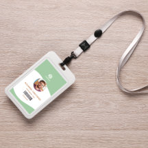 Tarjeta de empleado de empresa minimalista moderna