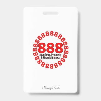 Identificación Tarjeta de Invitación del Número de Ángel 888 Eleg