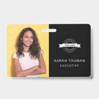Identificación Tarjeta de personalizado para empleados de negocio