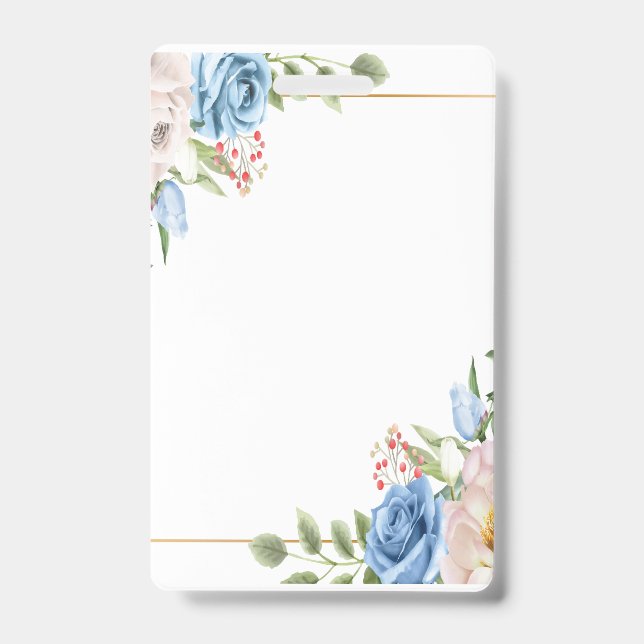 Identificación Tarjeta de plástico - Vertical (Front)