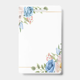 Identificación Tarjeta de plástico - Vertical