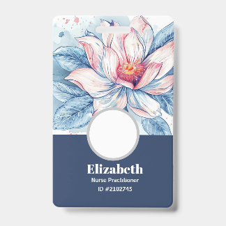 Identificación Tarjeta de presentación de insignias personalizada