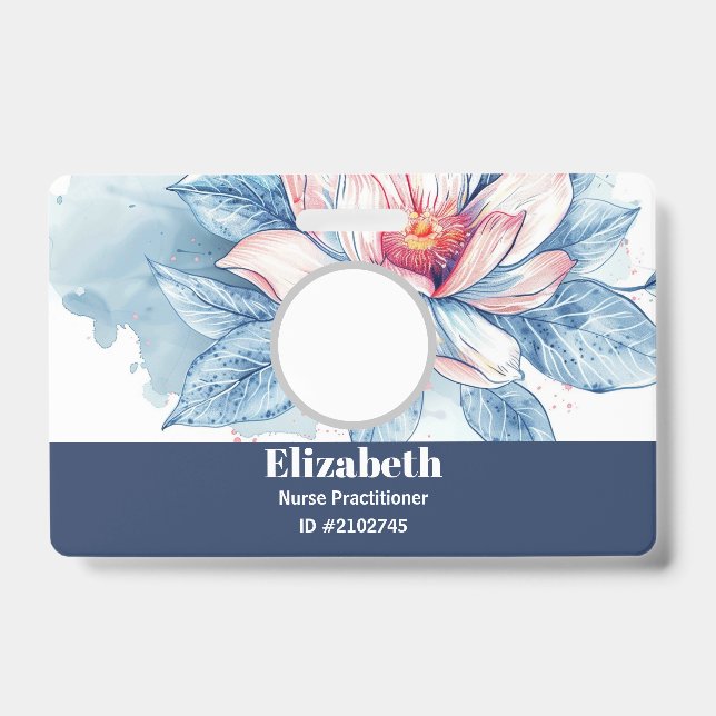 Identificación Tarjeta de presentación de insignias personalizada (Parte frontal)