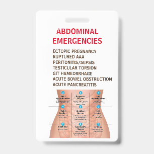IDENTIFICACIÓN TARJETA DE REFERENCIA DE EMERGENCIAS ABDOMINALES -